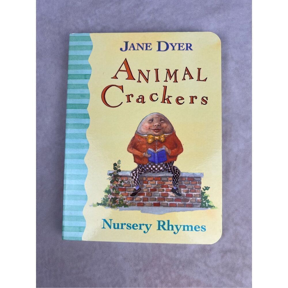 Vintage Nursery Rhyme Book Animal Crackers by Jane Dyer